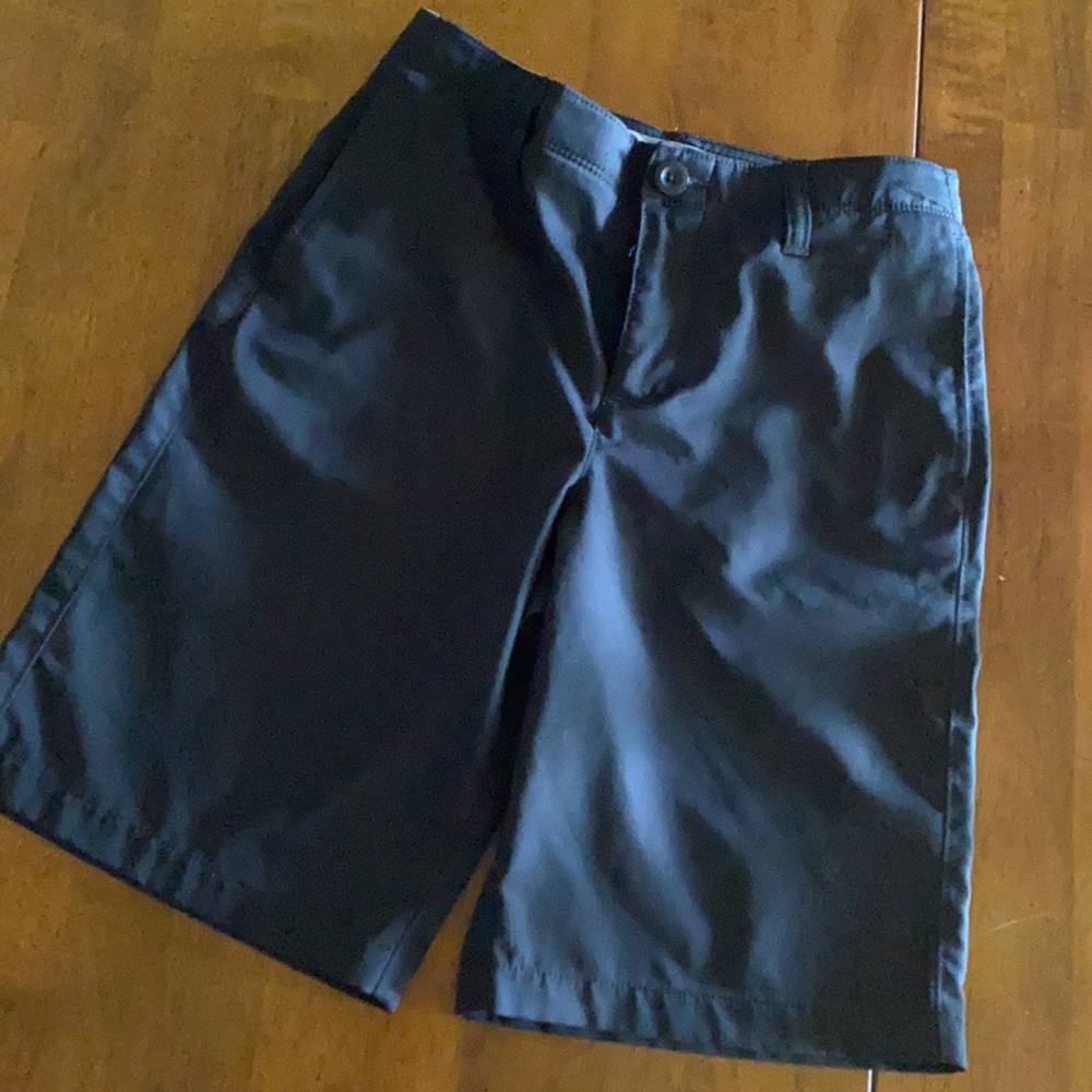 Boys Under Armour Golf Shorts - Black